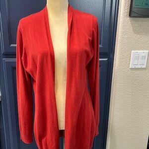 Cyrus orange (autumn)Cardigan Sweater Classic Knit